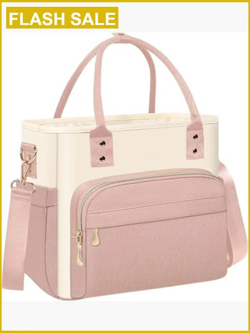 Large Insulated Lunch Tote Bag for Women, Leakproof Cooler, 18L
